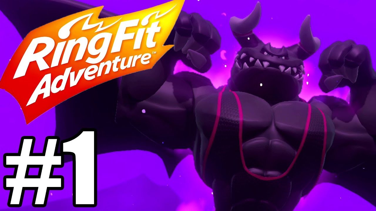 Ring Fit Adventure Gameplay Walkthrough Part 1 - World 1 