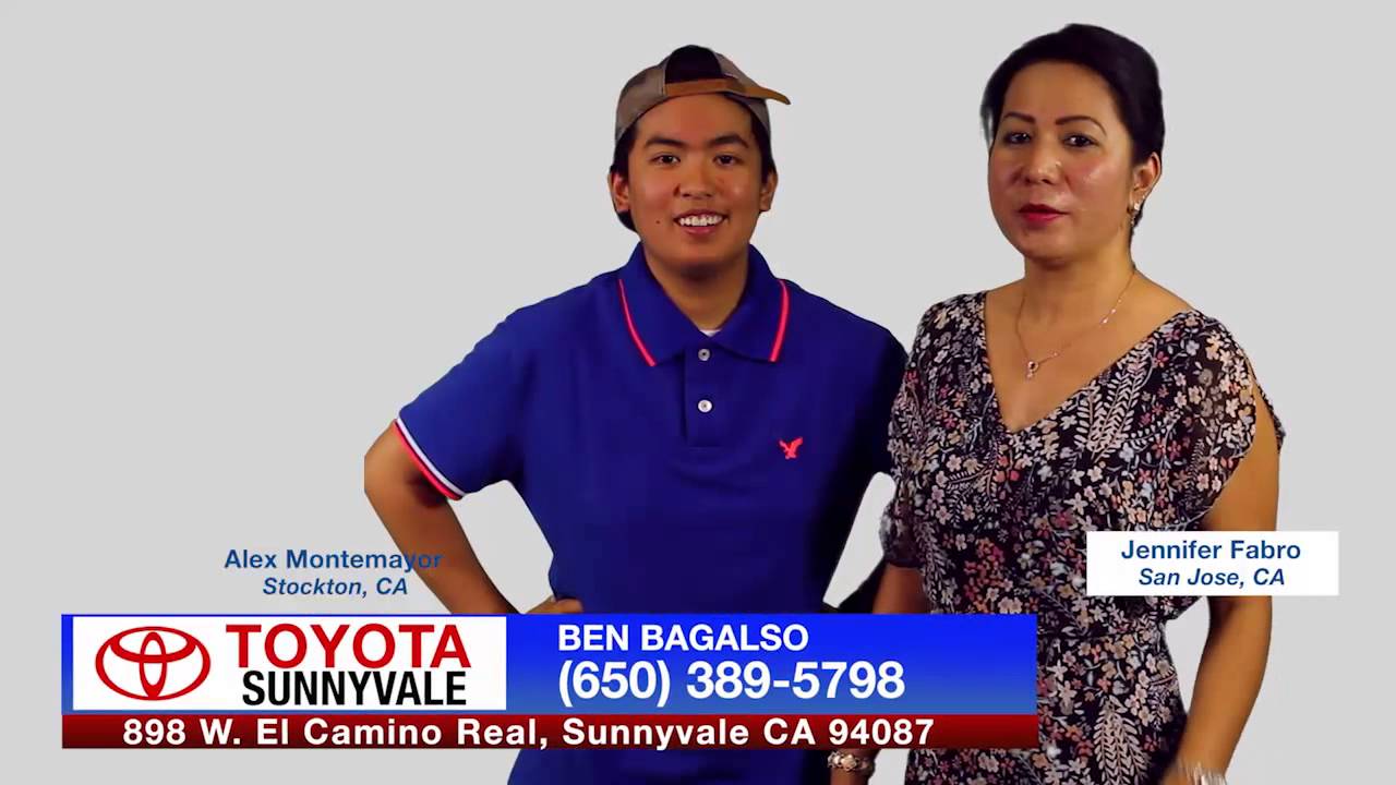 Toyota Sunnyvale Sales Manager Ben Bagalso YouTube