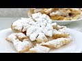 Очень вкусный хворост - воздушный и хрустящий / Very tasty dessert. Eng sub