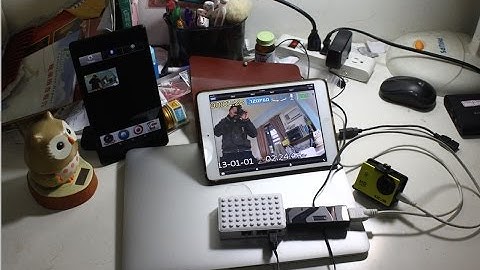 SJ4000 ( GoPro Hero 3+ like) display on iPad and Android at the same time.