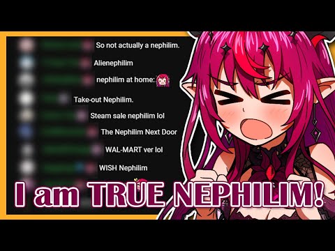 Irys Tries To Convince Chat That She Is the TRUE Nephilim  [Hololive EN]