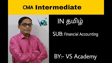CMA INTER | INCOMPLETE RECORDS | PART 1 | FEATURES & STATEMENT OF PROFIT | VS ACADEMY |