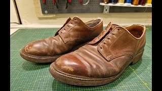 Restoration of C&J Grasmere. New Gumlite soles, and new heel counters.