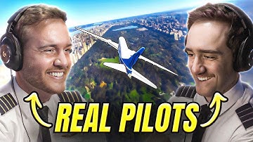 Real Pilots Try HARD Microsoft Flight Simulator 2024 Challenges