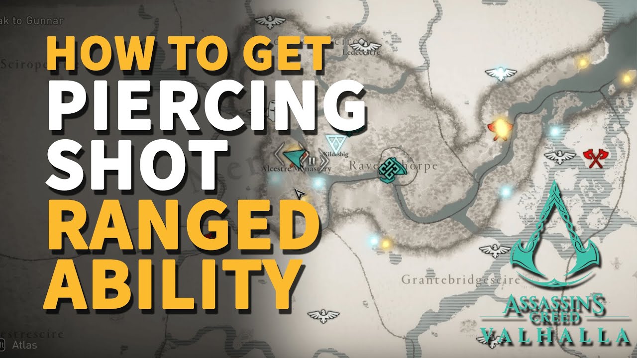 How to get Piercing Shot Ranged Ability Assassin's Creed Valhalla
