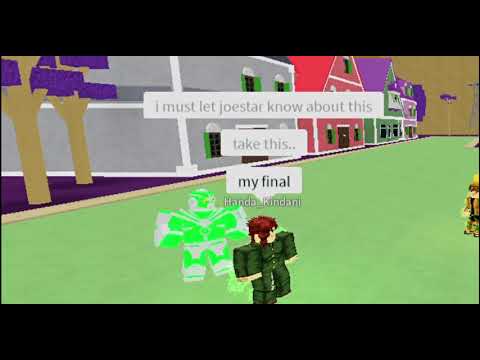 Noriaki Kakyoin Death Scene In Roblox Tsm Youtube - kakyoin roblox