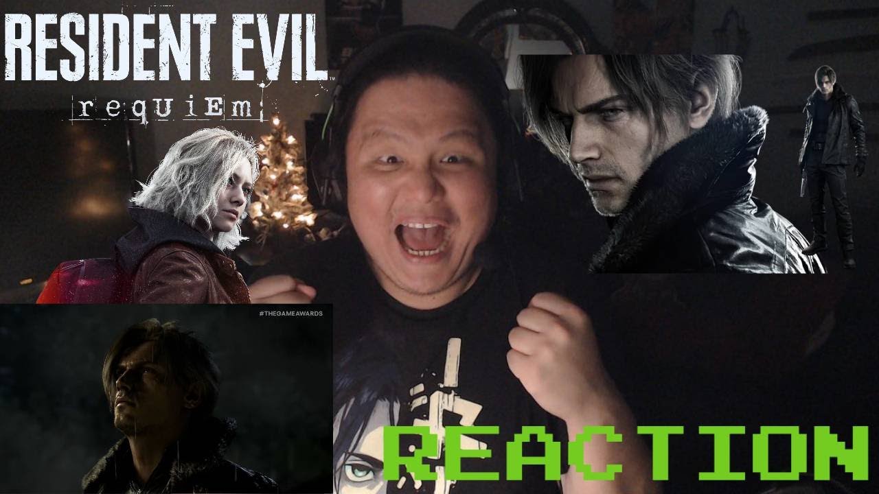 HE'S BAAACK!!! Resident Evil Requiem Leon Reveal Trailer (REACTION ...