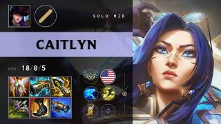Caitlyn Mid vs Lux - NA Challenger Patch 26.11