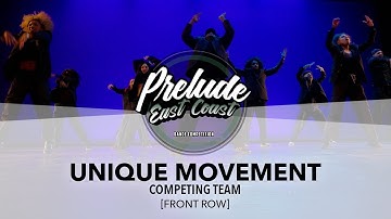 Unique Movement [FRONT ROW] | Prelude EC 2024 | #PreludeEC2024