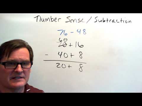 Expanded Algorithm - Subtraction