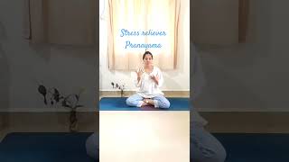 Bhramary pranayama for distressing yoga stressrelief pranayama