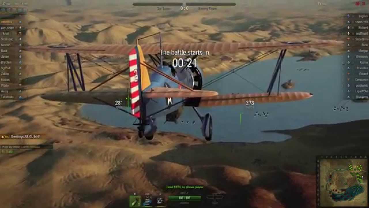 World of Warplanes - American Curtiss F11C-2 Goshawk Fighter - YouTube