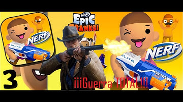 NERF Epic Pranks 🤠🔫Gameplay Walkthrough | Part 3 | Levels (40 - 60) 🎮