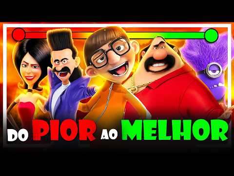 Os 15 VILÕES de MEU MALVADO FAVORITO: Do PIOR ao MELHOR!