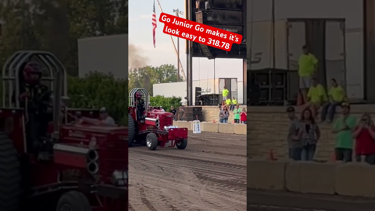 Mark Thoma with 2 extra cylinders in his farmall Super MTA hot stock 