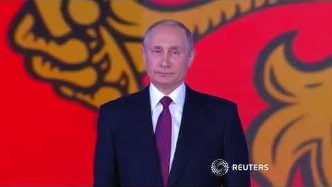 Vladimir Putin warns the West with new nuclear weapons