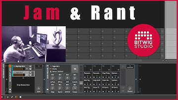 Bitwig Studio Jam and rant: Push n Pull