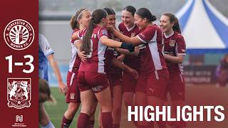 HIGHLIGHTS: Worcester City Women 1 Northampton Town Women 3