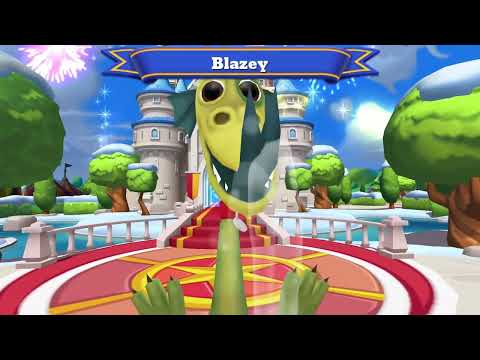 Blazey Welcome Screen In Disney Magic Kingdoms