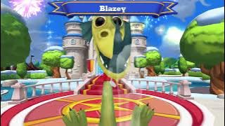 Blazey Welcome Screen In Disney Magic Kingdoms