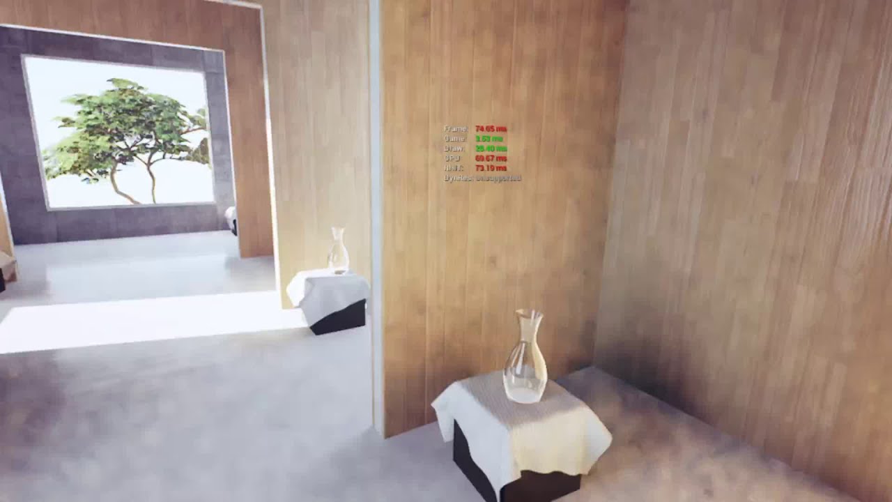 UE4 - Test RTX in VR