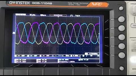 PMS motor back emf testing
