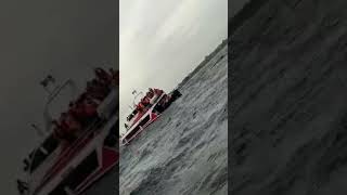 kebo iwa express bocor di selat sanur-lembongan