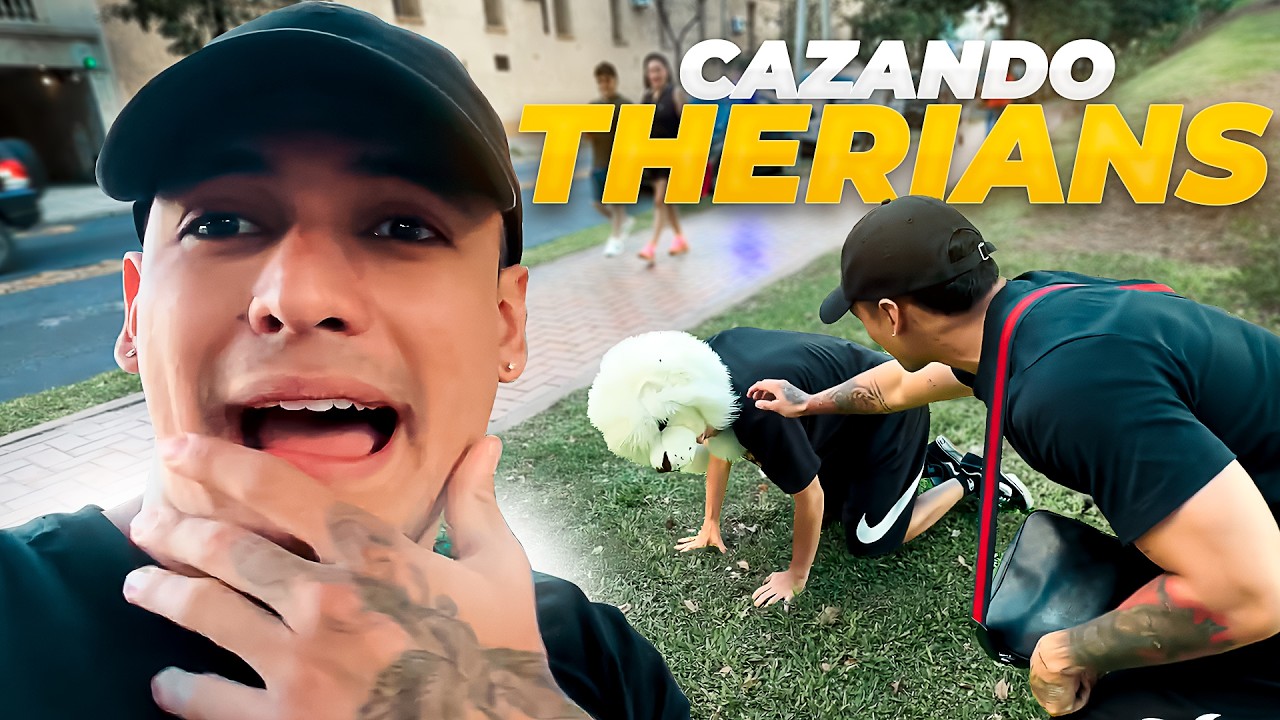 CAZANDO THERIANS EN EL BARRIO CHINO DE ARGENTINA 🐶