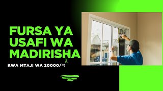 Fursa ya Biashara ya Usafi wa Madirisha – Jinsi ya Kuanza na Kufanikiwa 🚀💰