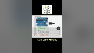 PIANO USING ARDUINO #CreativeideasEEE | #LABVIEWCreativeideasEEE ||