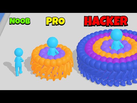 🤢 NOOB 😎 PRO 😈 HACKER | Human Spinner | iOS - Android APK