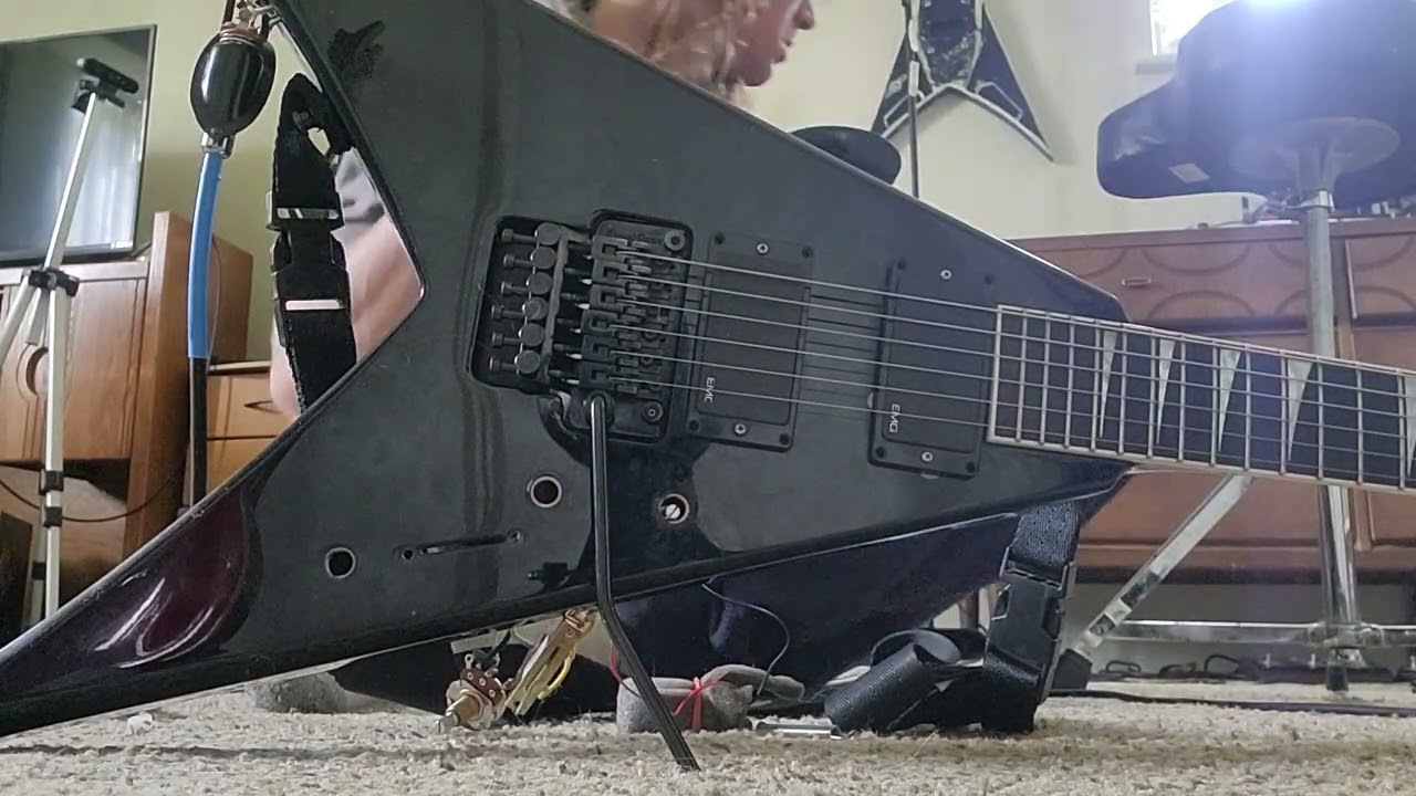 STRIPPING  jackson KV2 USA Select series Part 1