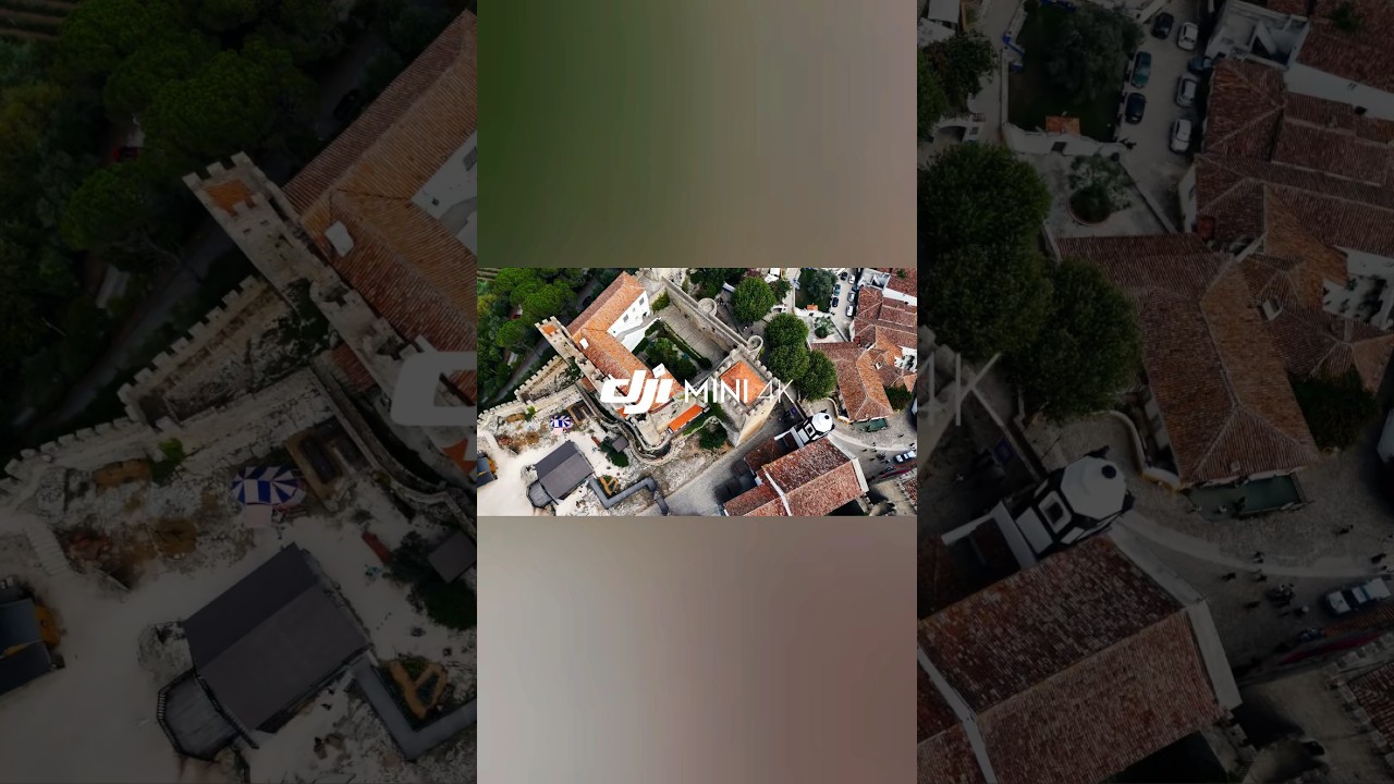 Epic Drone Shots of Óbidos, Portugal🇵🇹 | Medieval Town 