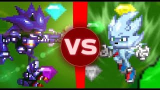 Nazo The Hedgehog Vs. Turbo Mecha Sonic