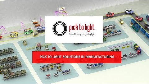 Pick To Light solutions in manufacturing | Pick To Light Systems