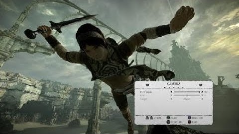 Shadow of the Colossus (ps4 pro) glitched fall (camera mode) #1