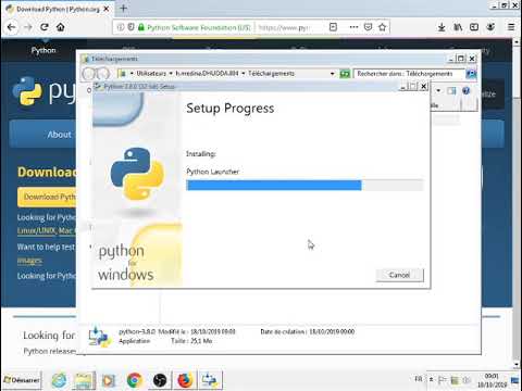 Installation Python 3.8