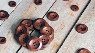 How to Make a Wooden Button Bracelet | Zart Art