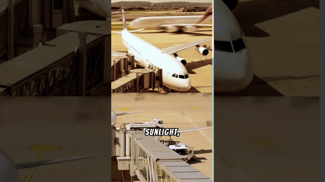 The Shocking Truth About Why Planes Are White! ✈️☀️ 