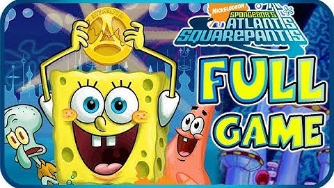SpongeBob Atlantis SquarePantis FULL GAME Longplay (PS2, Wii)
