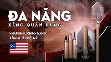 Xẻng quân đội MỸ - Nhập khẩu chính hãng