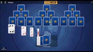 Microsoft Solitaire Collection - TriPeaks July 10 2017