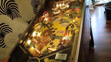 Gottlieb Spring Break Flipper von 1987 pinball
