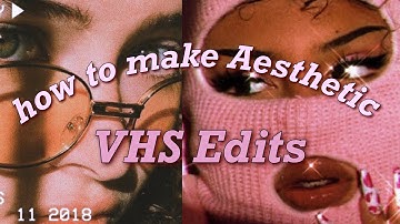 HOW TO MAKE AESTHETIC VHS EDITS ON IPHONE📱