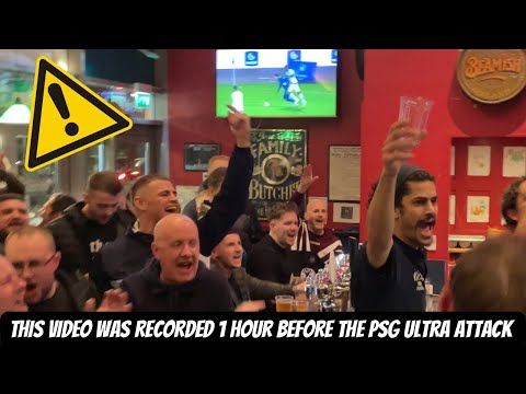 Newcastle United fan event CLOSED EARLY due to THREATS FROM THE PSG ULTRAS !!!!
