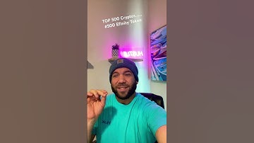 #Efinity Token!! Check out my #Top 500 #Crypto playlist… most recent upload is #500 Efinity Token!