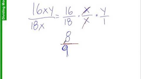 5-2 dividing monomials