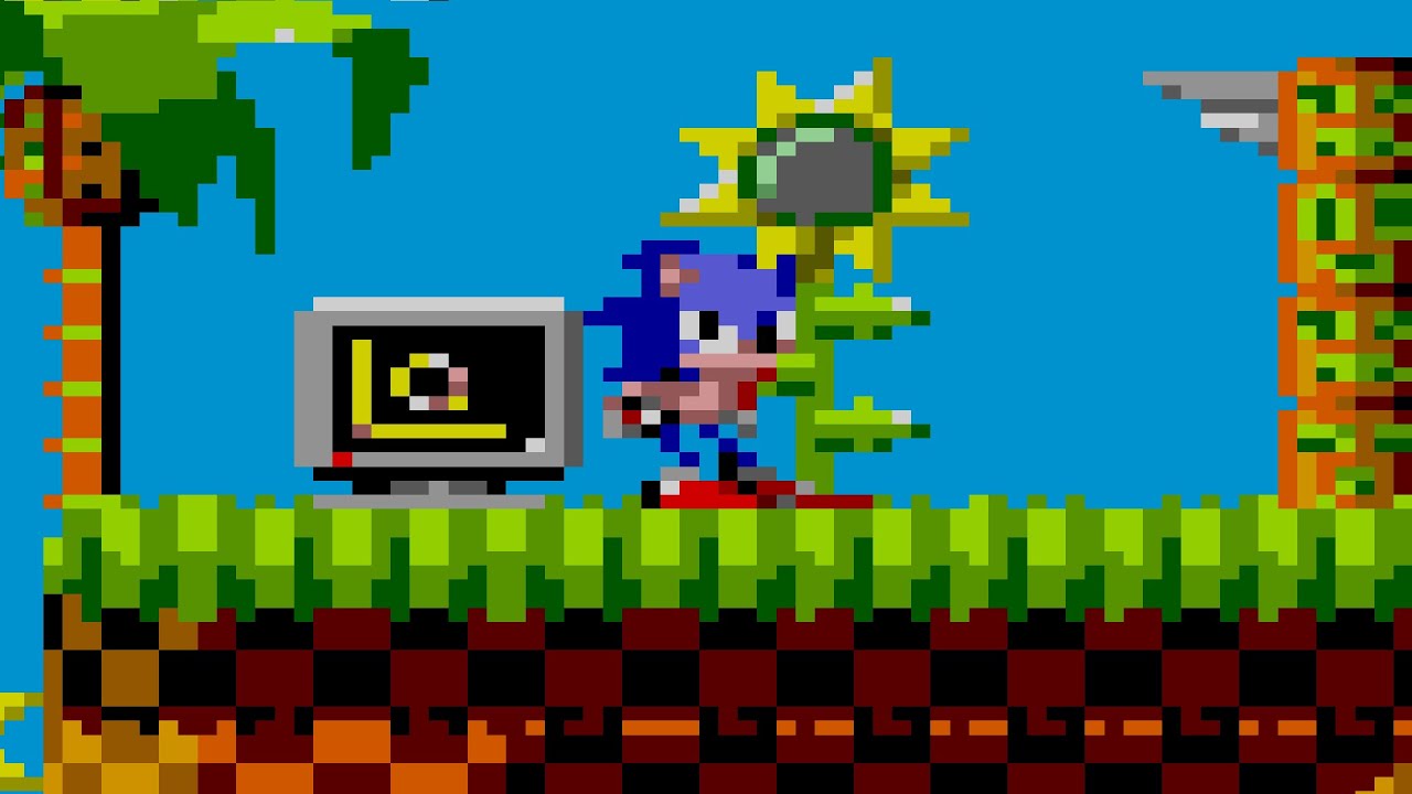 Sonic 1 8 bit sprites - egovsa