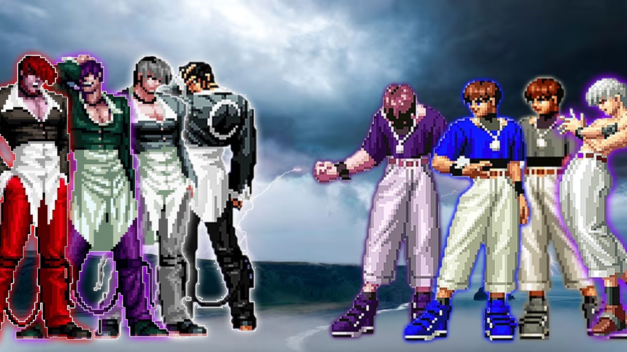 [Mugen KOF] Chris Team Vs Iori Yagami Bosses Team