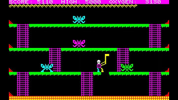 Sharp MZ-800 Game: Sky Chaos (1984) MZ-700 mode